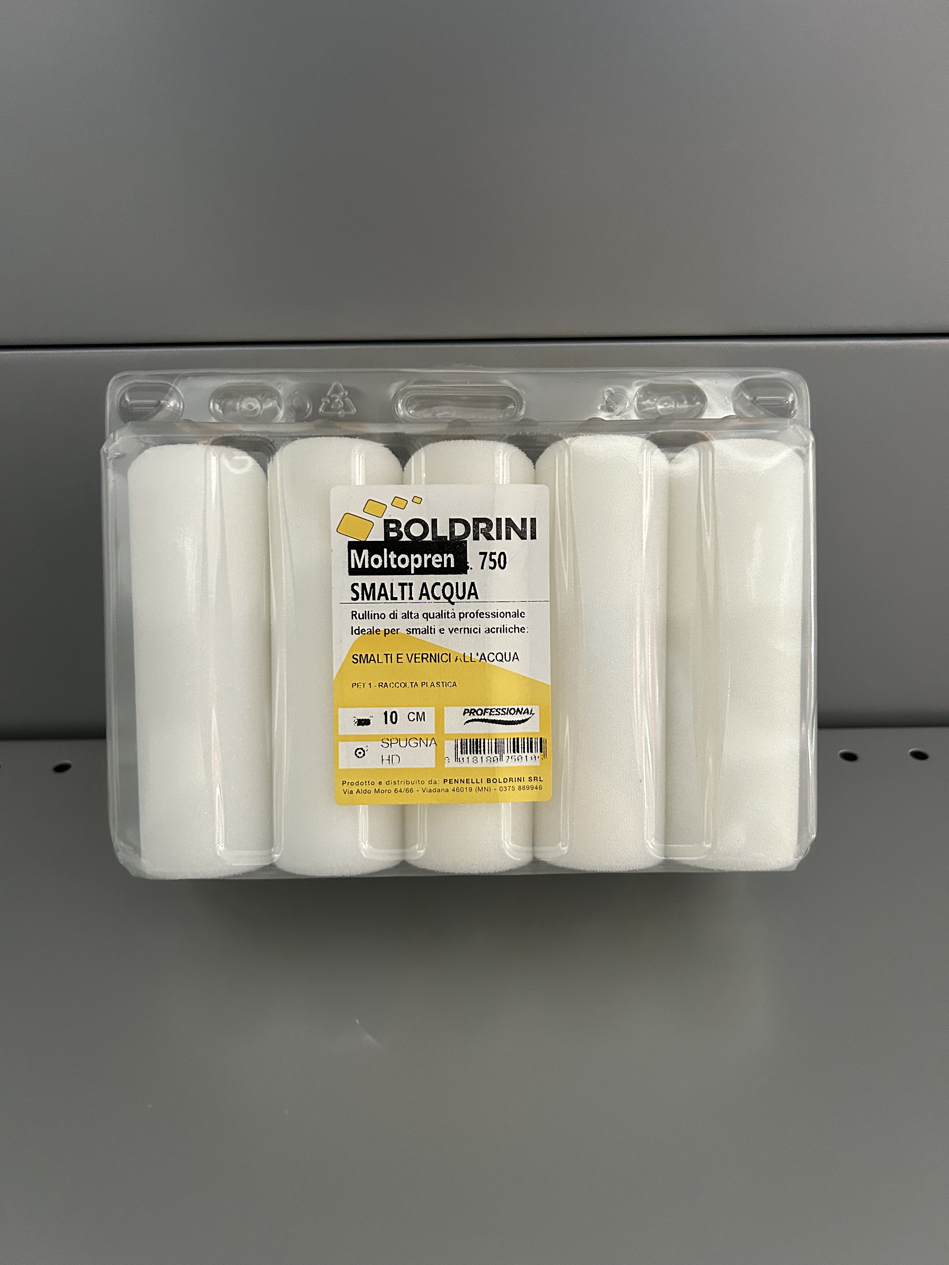 F3602100008 RULLINO/RULLO di ricambio in spugna S.750 cm 10 per pittura Art 75010 Boldrini