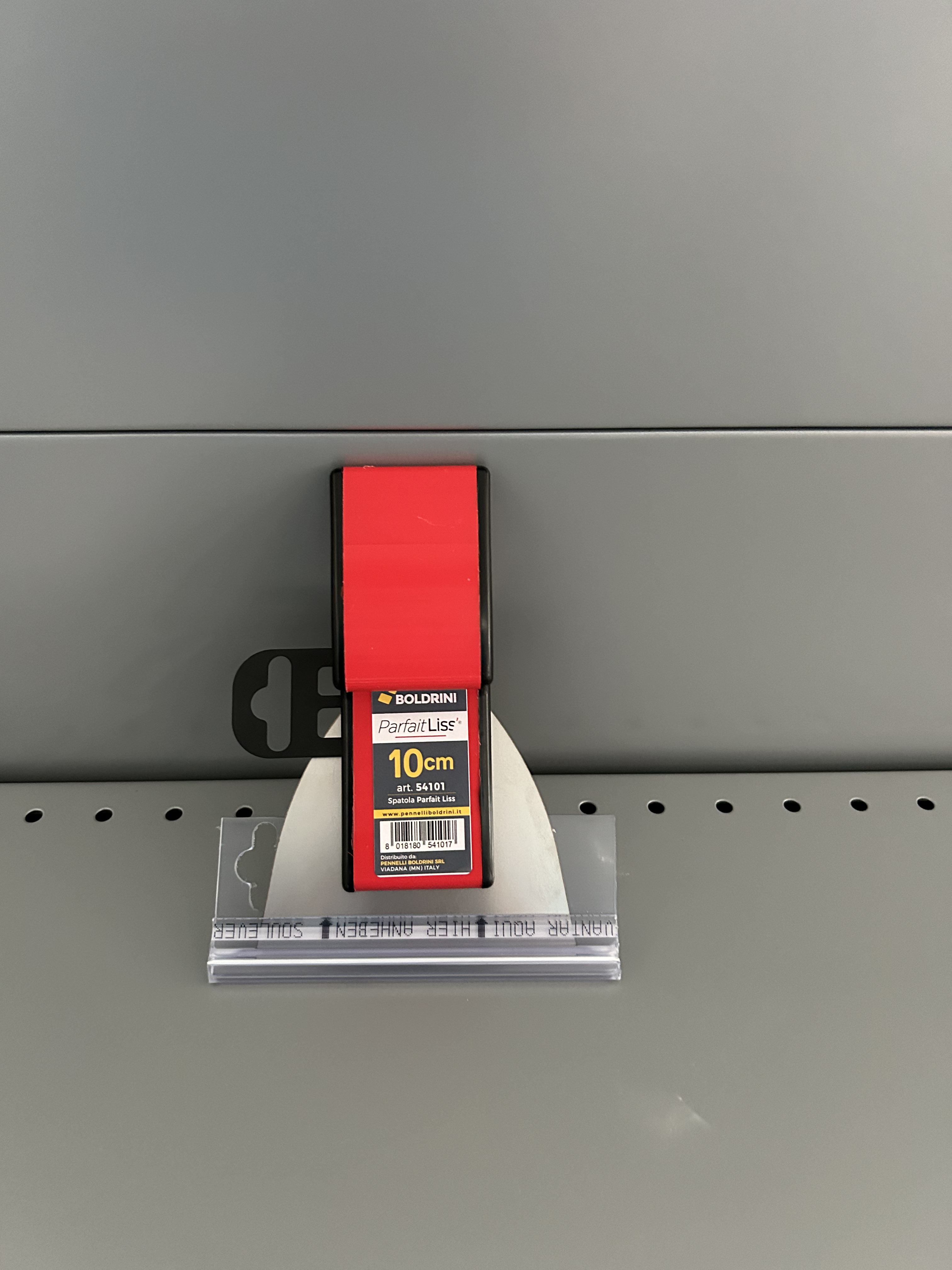 F3602100028 SPATOLA Parfaitliss FLESSIBILE s.541/543 cm 10 per applicazione stucchi Art 54101/54301 Boldrini