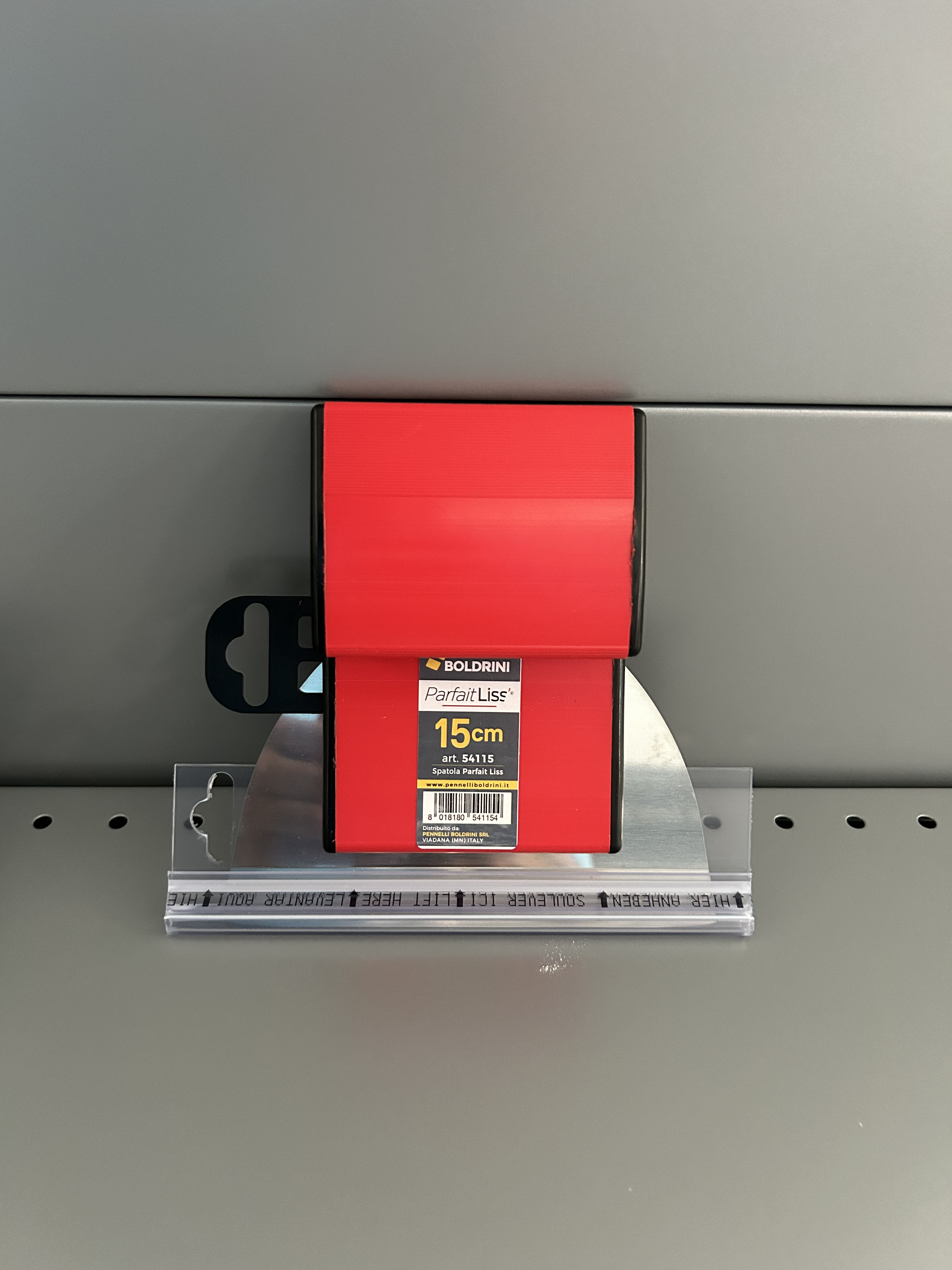 F3602100029 SPATOLA Parfaitliss FLESSIBILE s.541 cm 15 per applicazione stucchi Art 54315 Boldrini