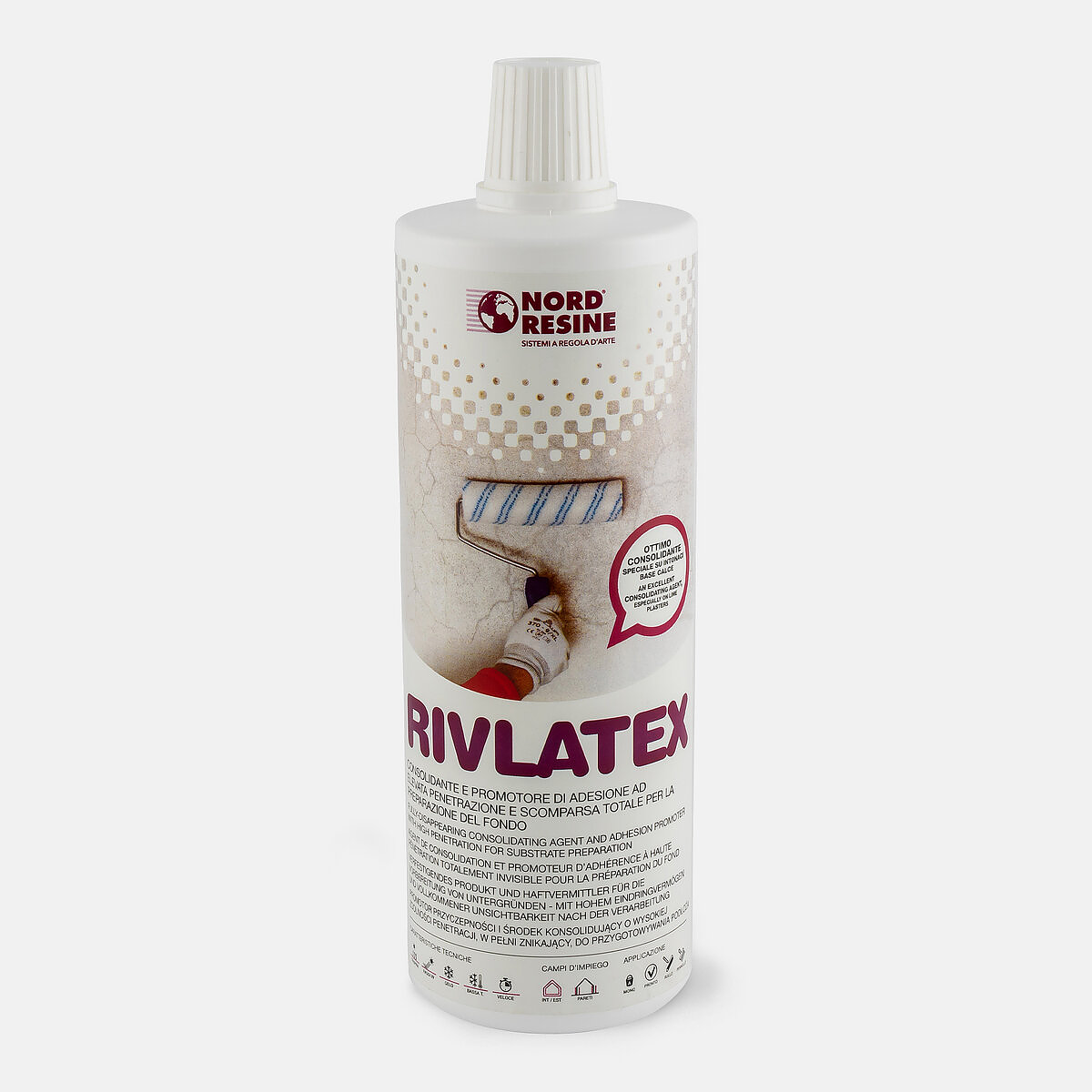 F37810027 Nord Resine RIVLATEX da 5 LT PRIMER CONSOLIDANTE art.1623761S00