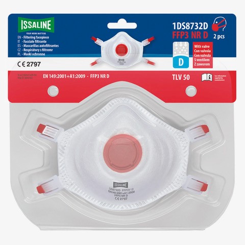 F3801100040 PVS FFP3 art DS8732D in BLISTER 2pz Art. 1DS8732D Industrial Starter