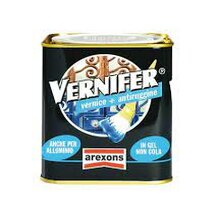 F3002A4876 VERNICE VERNIFER in gel per ferro colore GRIGIO SCURO BRILLANTE da ML.750 art.4876 Arexons