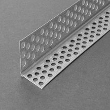 F3043NAF11006E Art. NAF11006E Paraspigolo/angolare con REGOLABILE CON DOPPIA INCISIONE per cartongesso mm30x30  mm3000 pacco da 75 ml A...