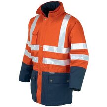 F3801100008 PVS GIACCA BICOLORE TRIPLO USO AV EN20471 Arancione Fluo+bande Taglia L Art. 04631N 032 Industrial Starter