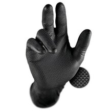F3801100022 PVS GUANTO GRIPPAZ 240mm NERO (50pz) Taglia XXL Art. 246BK Industrial Starter