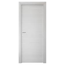 E37870016 ANTA 90X210 Mod.VENERE-SIMPLY 70 LPN BATTENTE PORTA rever per INTERNI laminato bianco (con telaio+coprifil)LFM 100X215  ...