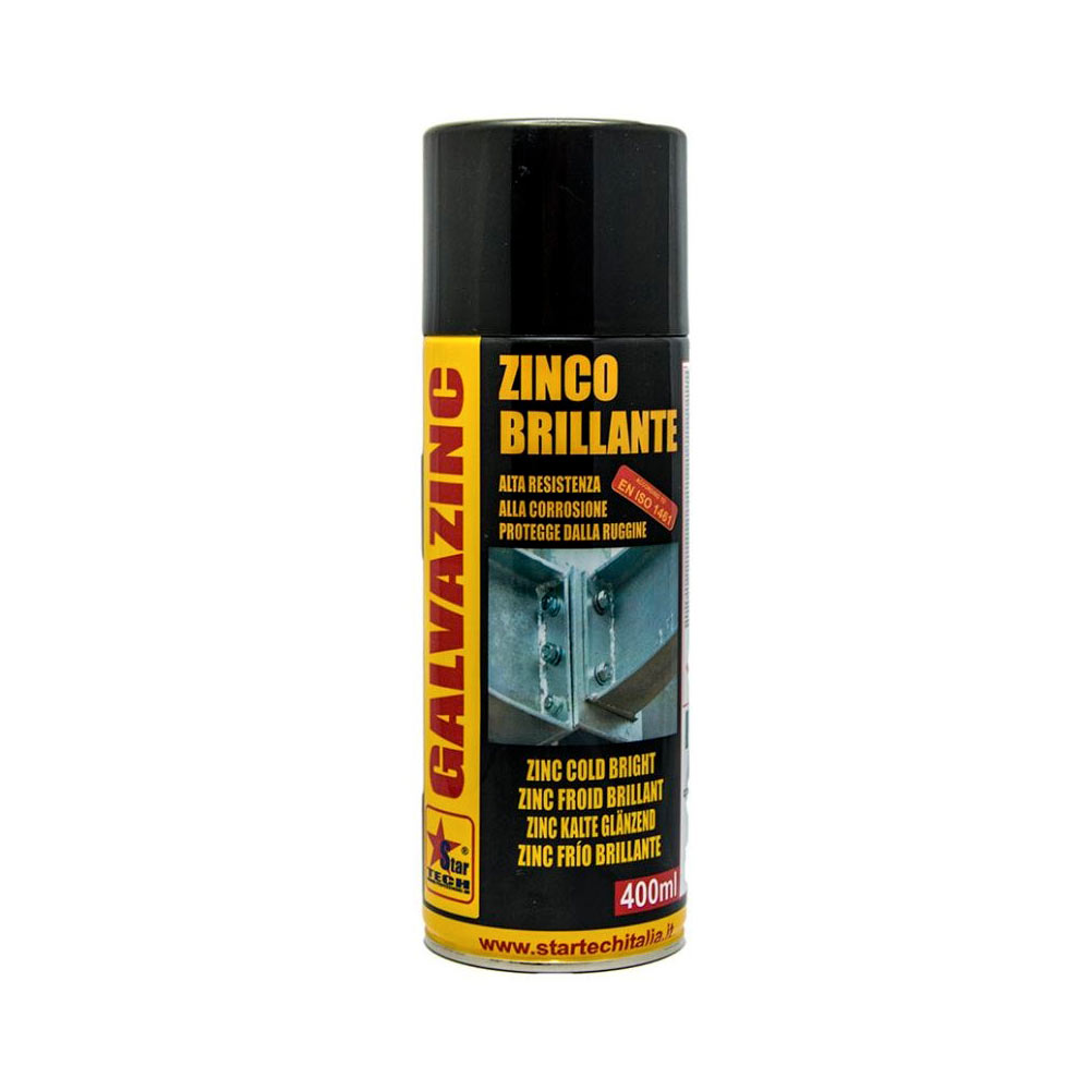 F30020460 ZINCANTE spray a freddo galvanizzante  BRILLANTE da 400 ml Art. 144186 Eleni 
