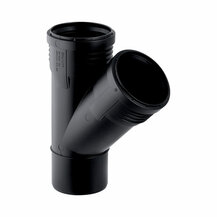 F3816025 GEBERIT Silent-PP BRAGA 45° Ø32 M/F FONOISOLANTE art. 390.030.14.1 (no phonoblack) Termoidraulica