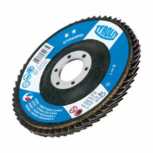 F3036DL1180 Disco LAMELLARE 115x22,2 grana 60 per smerigliatrice srt.34704772 Tyrolit
