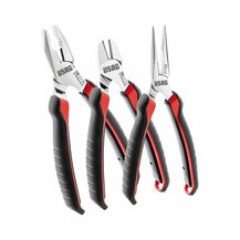 F3054100003 PVS Assortimento pinza universale, a becchi mezzotondi e tronchese a tagliente diagonale (3 pz) Art. U01500201 Usag