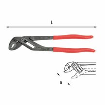 F3054100007 PVS Pinze regolabili a cerniera chiusa, misura: 180 C - 250 - Art. U01800010 Usag