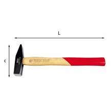 F3054100050 PVS Martelli per meccanici, misura: 382 - 500 - Art. U03820008 Usag