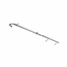 F30080201 Art.A48 Palo PORTA ANTENNA per tetto con zanche H.2000 Ø 42 Artibeni