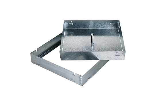 F3175MAH825 H8 ZINCATO CHIUSINO/coperchio da riempimento lamiera mis.250x250x80 mm art.CHZI8.25 Casagrande