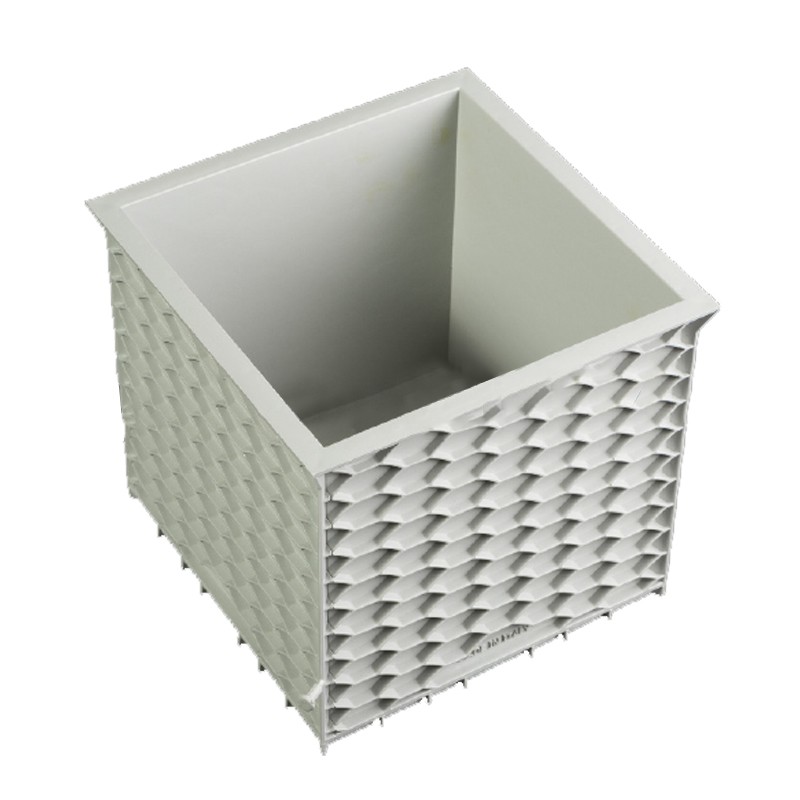 E3628TER26-6310 CUBETTIERA/ECO CUBIERA in polipropilene misura UTILE 150x150x150 Art. TER26-6310 Dakota