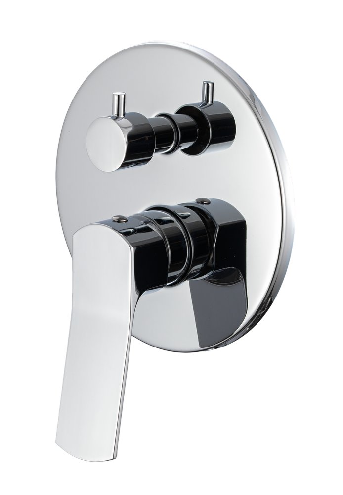 E3951ARK304 MISCELATORE DOCCIA INCASSO serie MOOV ottone cromato 2 VIE IN SCATOLA Art. ARK304 rubinetteria Arkitea