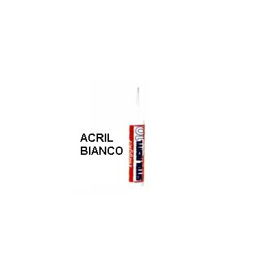 F30016580 SILICONE da 310 ml ACRILICO ACRYL 10 BIANCO art.6580 Torggler