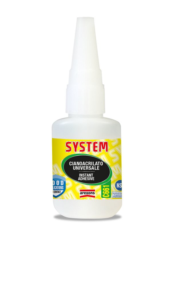 F300310024 PVS SYSTEM C 661 CIANOACRILICO UNIVERSALE ML 20 Art. 4751 Arexons