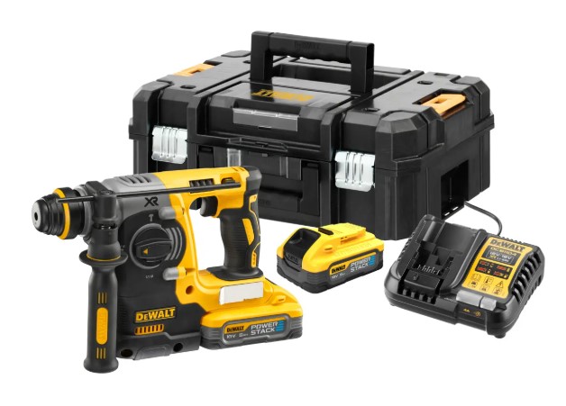F3020DCH273P2T TRAPANO TASSELLATORE 18V brushless con percussione con 2 BATTERIE 5Ah Art DCH273P2T-QW PROMO DEWALT