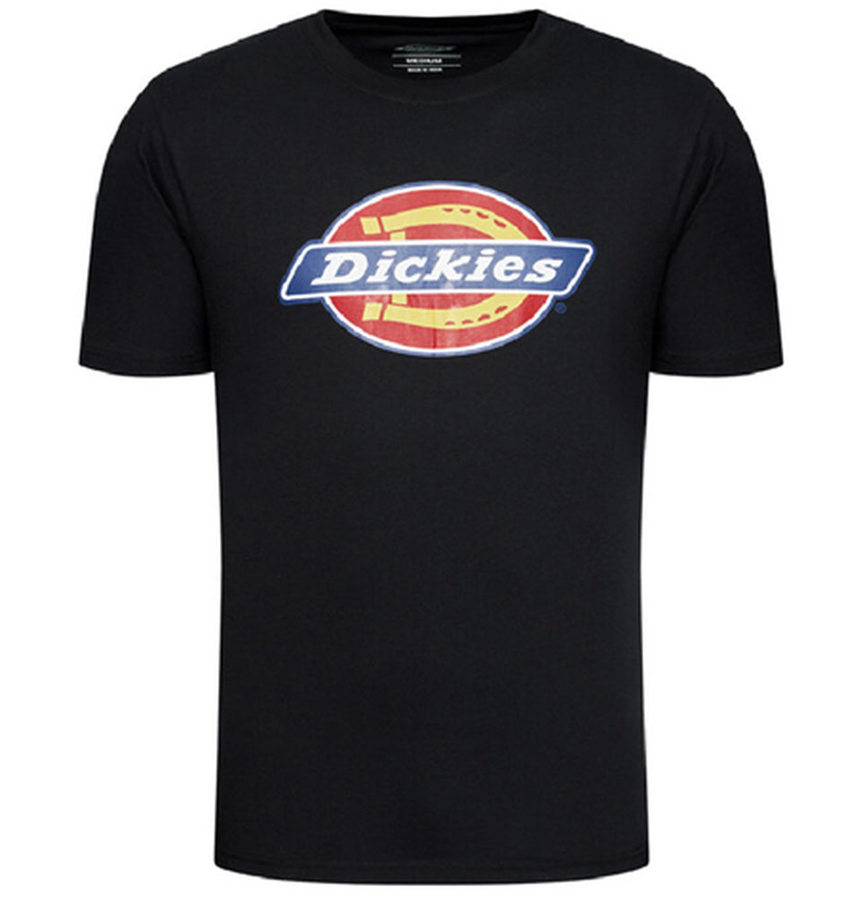 F3046800146 PVS DICKIES T-SHIRT tg M NERO maniche corte con logo Art. 800146 Cenigomma