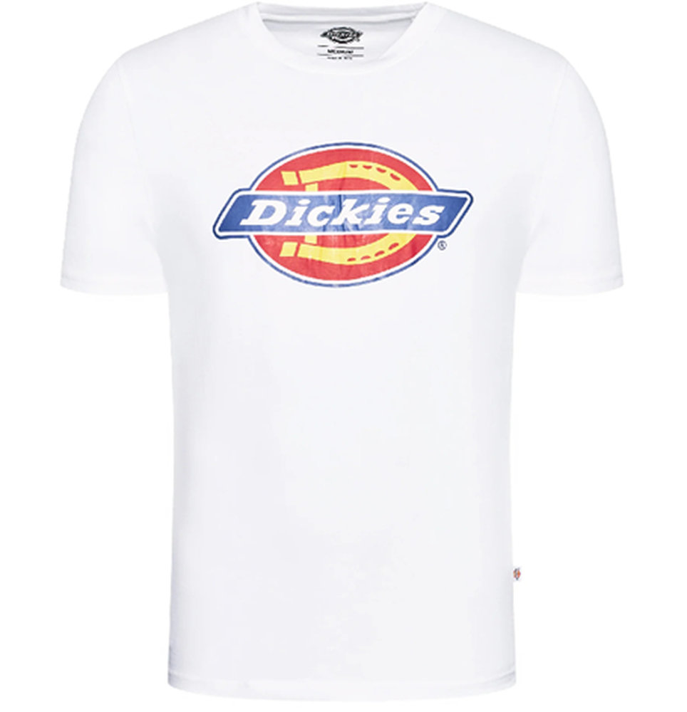F3046800153 PVS DICKIES T-SHIRT tg L BIANCO maniche corte con logo Art. 800153 Cenigomma