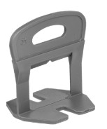 F30888115512 MAPELEVEL PRO WDG da 1,5mm GRIGIO elemento distanziatore a perdere per cuneo livellante piastrelle (cf=250pz)Mapei Art. ...