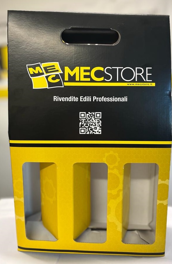 F3104CARTONBOTT CARTONE/confezione per NR3 bottiglia/vino in cartone personalizzato MECSTORE