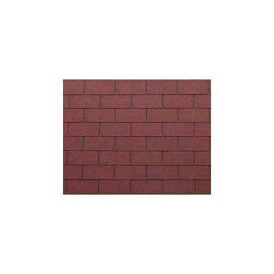 F3164490 TEGOLA BITUMINOSA GRANIGLIATA (simil TEGOLA CANADESE) COVERGEN PLUS CLASSIC rosso ramato1cf=3.05mq Art.3TE423 General Me...