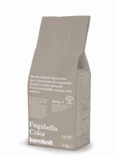 F3605KK110 STUCCO FUGABELLA COLOR colore KK110 sacco da 3kg 1 cf=12 kg art.K0001E Kerakoll