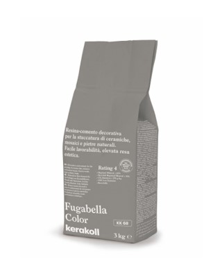 F3605KK68 STUCCO FUGABELLA COLOR colore KK68 sacco da 3kg 1 cf=12 kg art.K0000S Kerakoll