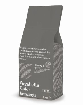 F3605KK69 STUCCO FUGABELLA COLOR colore KK69 sacco da 3kg 1 cf=12 kg art.K0000T Kerakoll