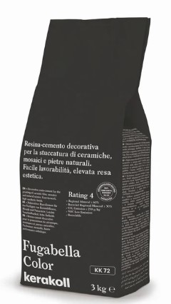 F3605KK72 STUCCO FUGABELLA COLOR colore KK72 sacco da 3kg 1 cf=12 kg art.K0000V Kerakoll