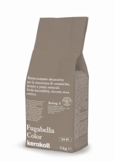 F3605KK81 STUCCO FUGABELLA COLOR colore KK81 sacco da 3kg 1 cf=12 kg art.K0000Y Kerakoll