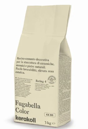 F3605KK86 STUCCO FUGABELLA COLOR colore KK86 sacco da 3kg 1 cf=12 kg art.K00010 Kerakoll