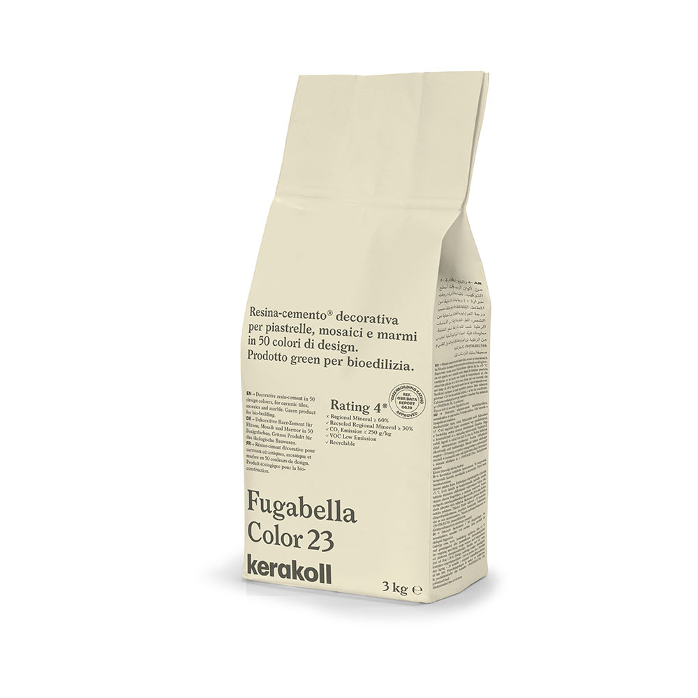 F3605ST23 STUCCO FUGABELLA COLOR colore 23/KK88 sacco da 3kg 1 cf=12 kg art.K00011 Kerakoll
