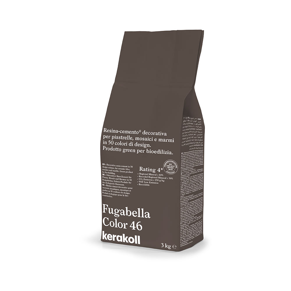 F3605ST46 STUCCO FUGABELLA COLOR colore 46/KK158 sacco da 3kg 1 cf=12 kg art.K0001G Kerakoll