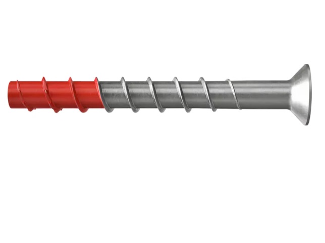 F3633543580 TURBOVITI FBS II 8X80 SK A4 ACCIAIO INOX per calcestruzzo TESTA SVASATA PIANA cf=50pz art.543580 Fischer