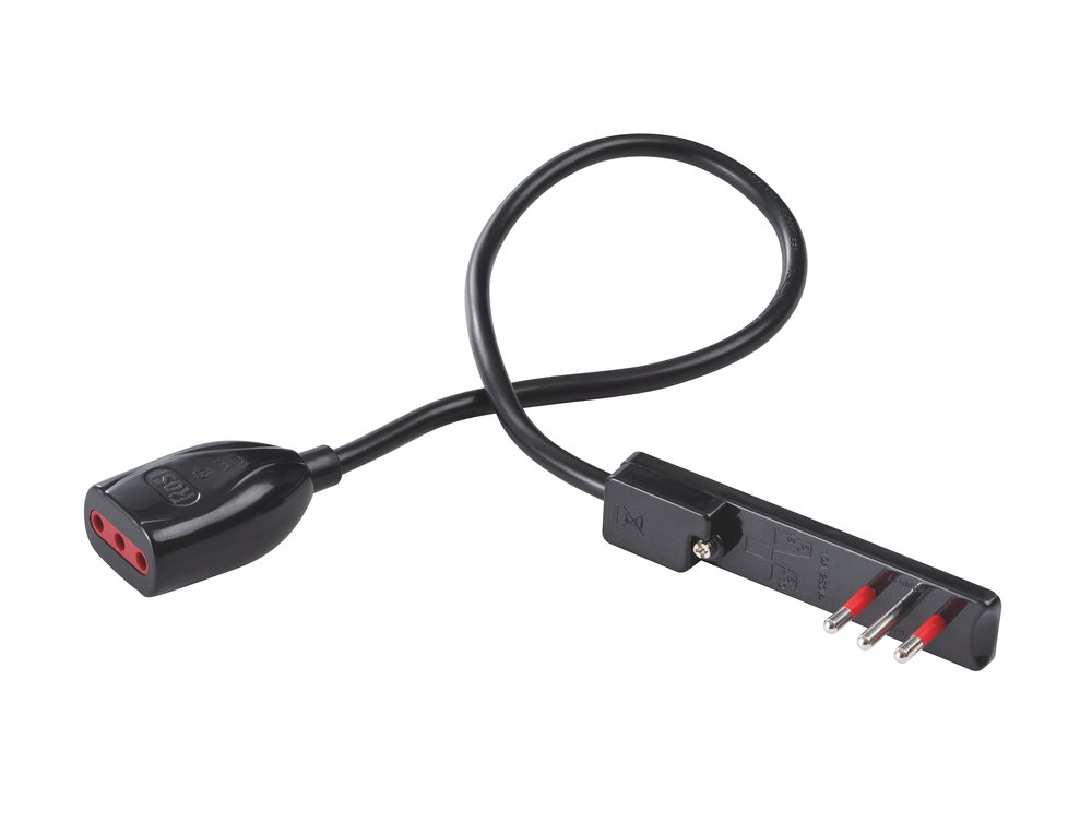 F3764100048 PVS PROLUNGA FLAT 3M 10A NERA Art. RS92039 Rosi