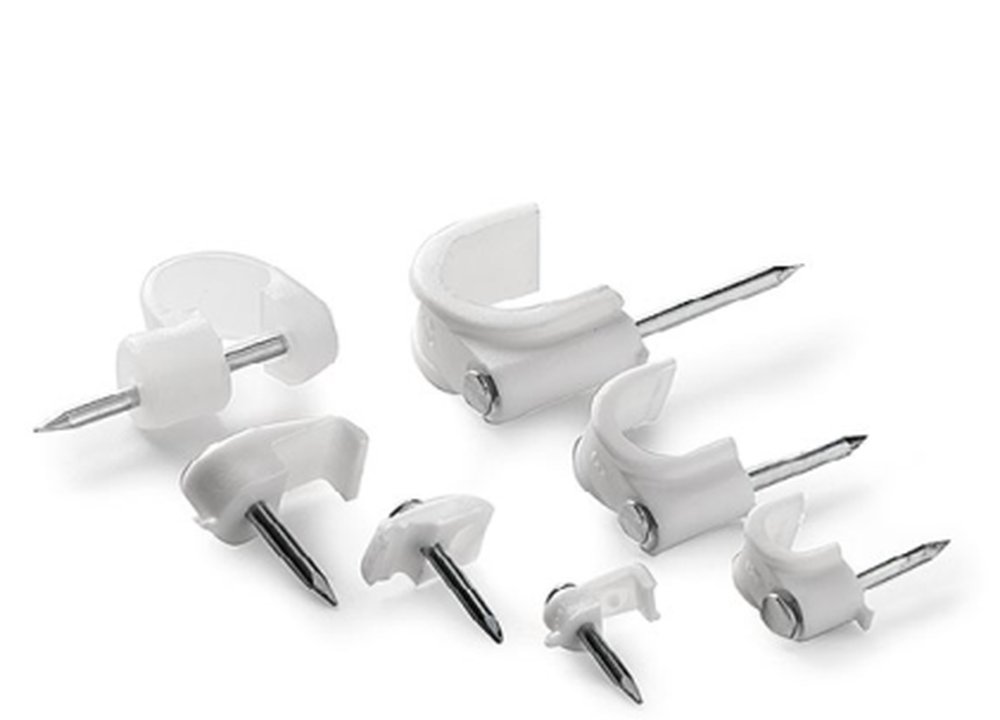 F3764100099 PVS GRAFFETTA FISSACAVO Ø13/14 BIANCO - 50 PZ Art. GPB-16 Rosi