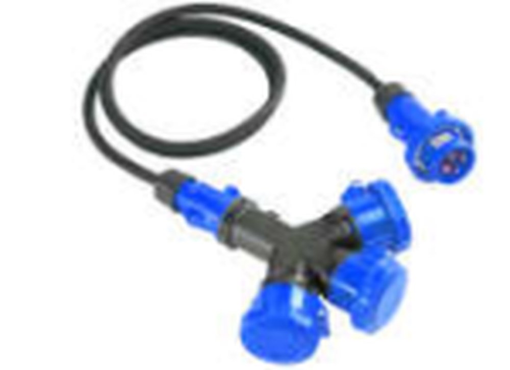 F3764100135 PVS MOLT. 3 VIE CEE IP67 + CAVO 3P 16A 220V Art. 1001552 Rosi