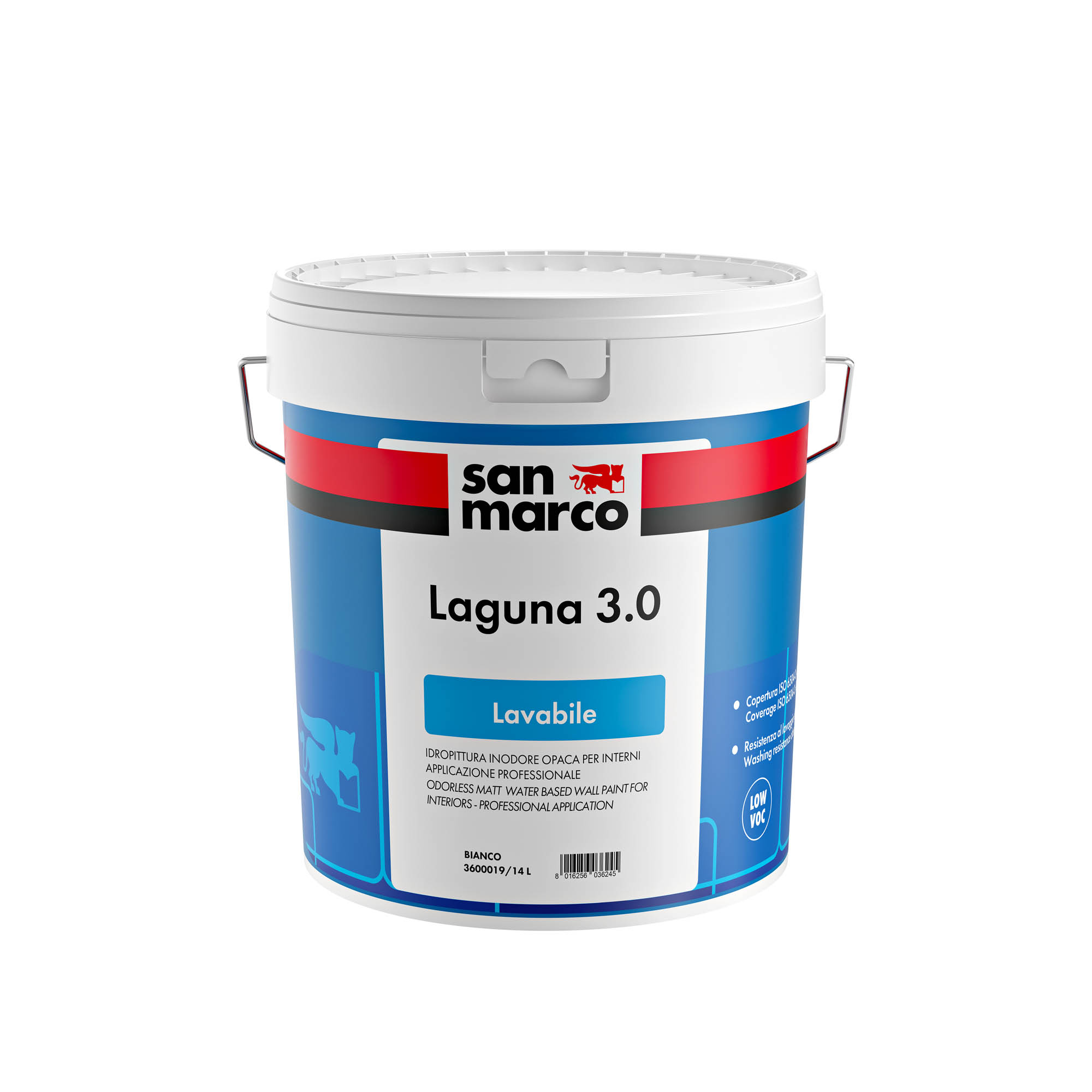 F39340065 PVS LAGUNA 3.0 BIANCO da 4KgArt. PF3600019/4 San Marco