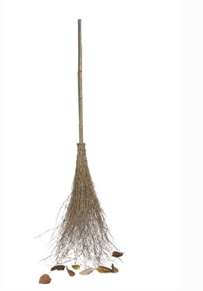 F3939115010 SCOPA in BAMBOO 15 RAMI manico 120cm art.Z0115010 Zif