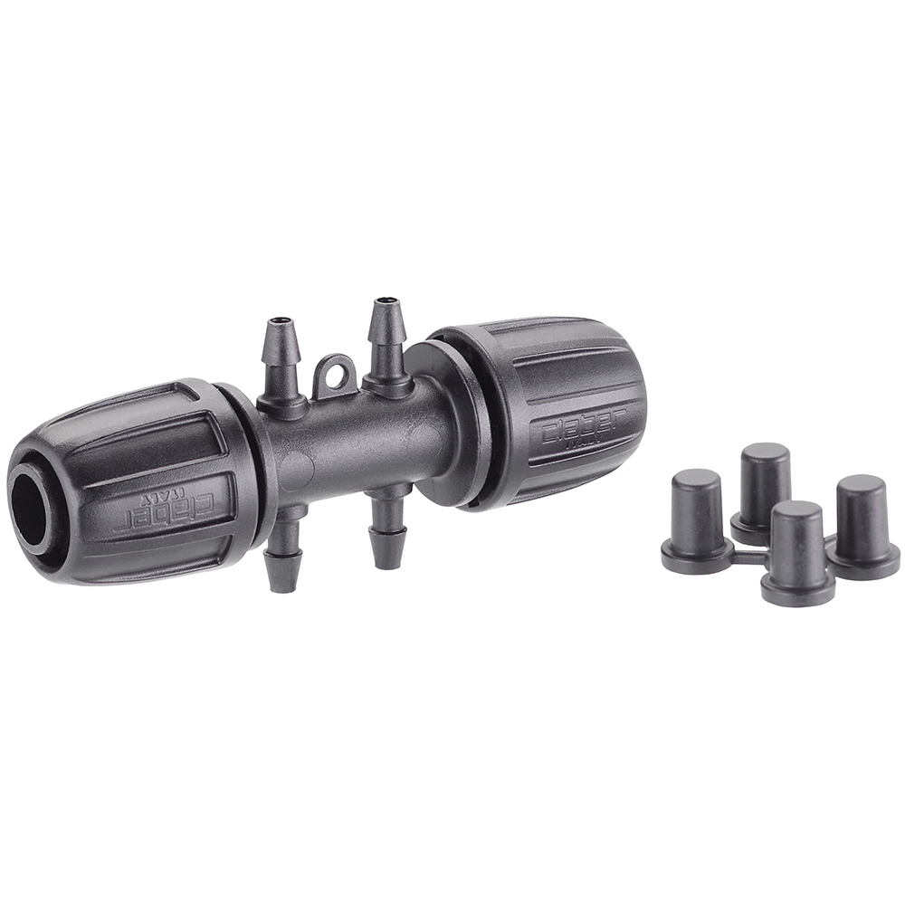 F39710138 PVS RACCORDO PER TUBO 16 MM - 4 USCITE DA 1/4