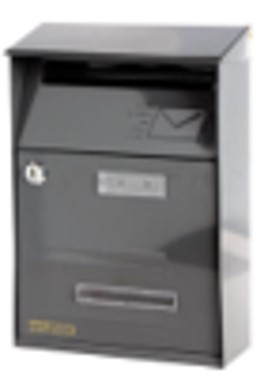 F39770062 PVS CAS.POSTA MAURER AC.GRIGIO 21X32,5X8,5 Art. 093941 Andrighetti