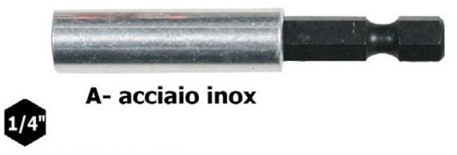 F39770066 PVS PORTAINSERTI MAGNETICI INOX MM.60 Art. 083040 Andrighetti