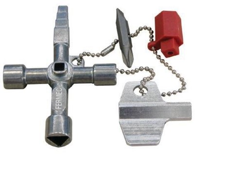 F39770073 PVS CHIAVI A CROCE X CASSETTE GAS-ELETTR. Art. 153673 Andrighetti