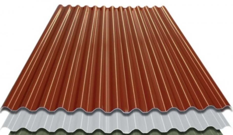 F400471002300 Lastra ONDULATA per tetto termoplastica ECOLINA colore GRIGIO mm.1104x3000 Art. 71002/003000 Gutta