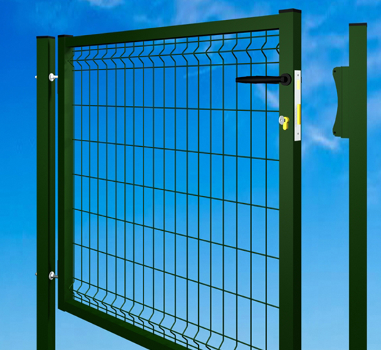 F30080325 CANCELLO LARIO VERDE plasticato 100x200H per recinzione Ferrobulloni