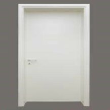 E37870019 16A+16B ANTA 90X210 BATTENTE PORTA rever per INTERNI laminato bianco (telaio+coprifili) LFM 100X215 mod. EXTRA 90 La Ven...