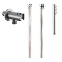 E3951ARK108 COMPLETO DOCCIA ARTIST in ACCIAIO serie TEKNO, flessibile CM 150 ACCIAIO 304 Art. ARK108 rubinetteria Arkitea